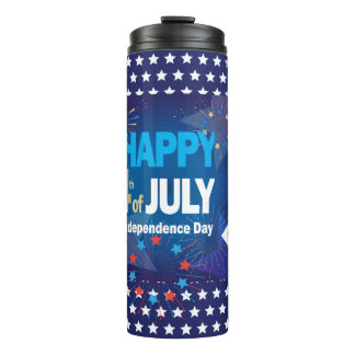 Bouteilles Isothermes 4 juillet américain drapeau américain cœur drapeau