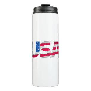 Bouteilles Isothermes 4 JUILLET de football américain patriotique
