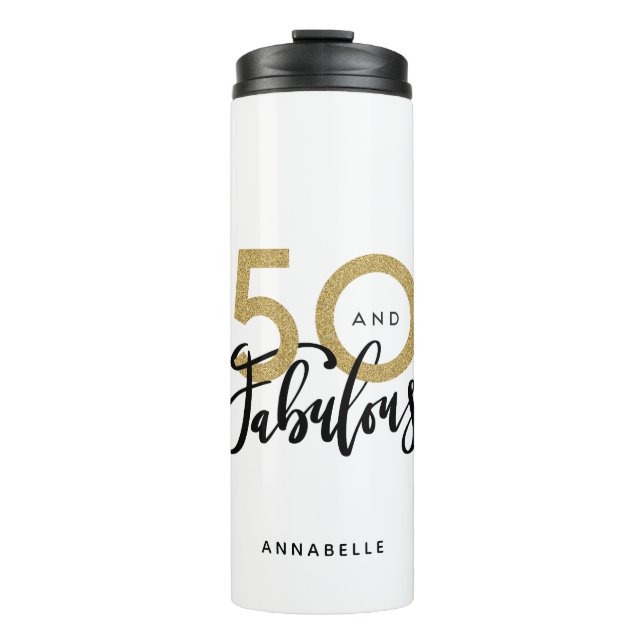 Bouteilles Isothermes 50 ans et fabuleux  (Devant)