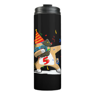 Bouteilles Isothermes 5 Anniversaire Carlin Amoureux des chiens