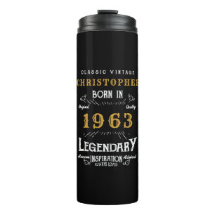 Bouteilles Isothermes 60th Birthday 1963 Legendary Black Gold Ajouter un