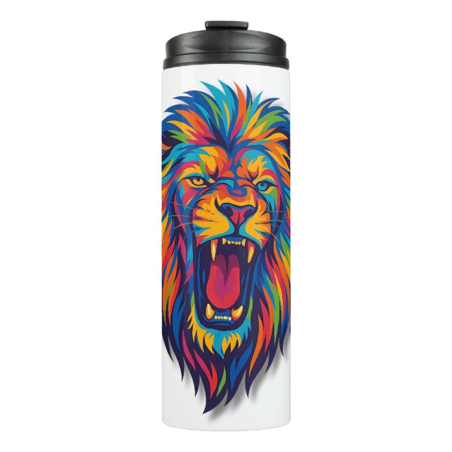 Bouteilles Isothermes A PAINTED LION Coffee Mug (Devant)