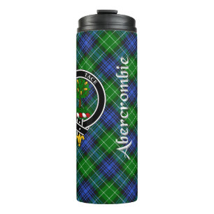 Bouteilles Isothermes Abercrombie Clan Badge & Tartan