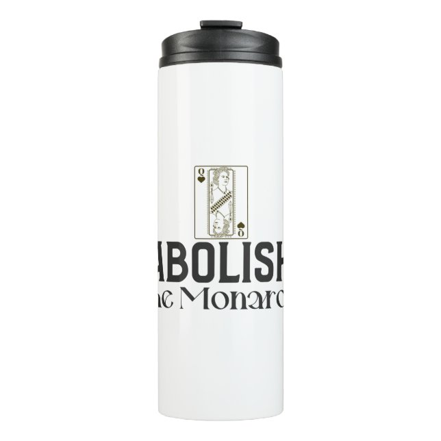 Bouteilles Isothermes Abolir La Monarchie (Devant)