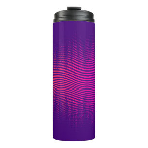 Bouteilles Isothermes Abstract halftone gradient. vibrant background, wi