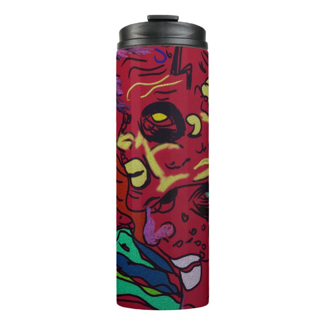 Bouteilles Isothermes Abstract Moon Galaxy Art Thermal Tumbler (Devant)