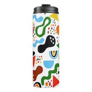 Bouteilles Isothermes abstraction de style moderne avec composition 