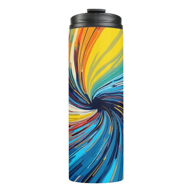 Bouteilles Isothermes Abstrait de couleur (Devant)