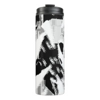 Abstrait noir blanc gris