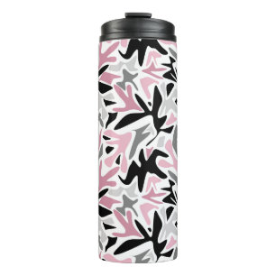 Bouteilles Isothermes Abstrait, Noir et Rose, Jeune, Throw Pill moderne