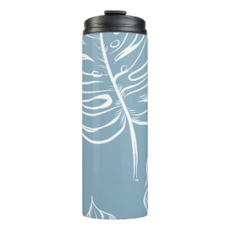 Bouteilles Isothermes Abstraite Feuille Tropicale : Verdure transparente