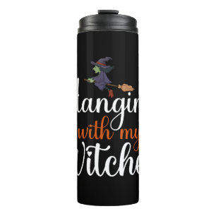 Bouteilles Isothermes Accroché à mes sorcières Citation d'Halloween 2024