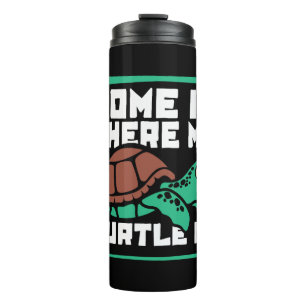 Bouteilles Isothermes Accueil C'Est Là Que Ma Tortue Est Tortoise Peint