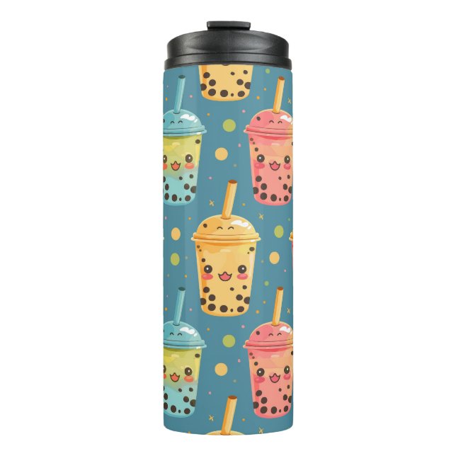Bouteilles Isothermes Adorable Kawaii Boba Conception de boisson (Devant)