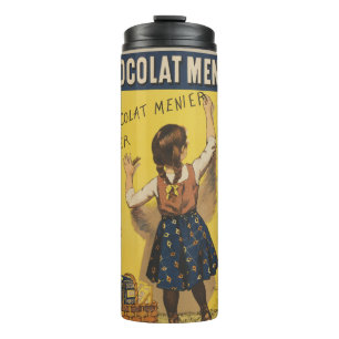 Bouteilles Isothermes Affiche vintage Chocolat Menier française Art Boui