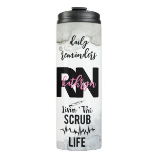 Bouteilles Isothermes Affirmation d'infirmière autorisée personnalisée