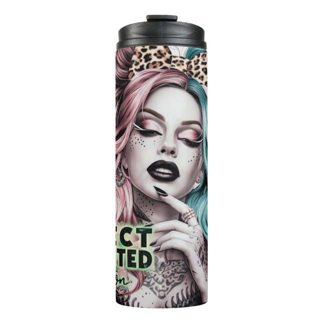 Bouteilles Isothermes Affirmations Quotidiennes Femme Mignonnes (Devant)