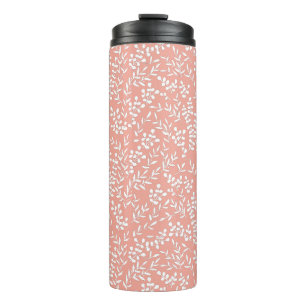 Bouteilles Isothermes Agritourisme simple motif floral rose