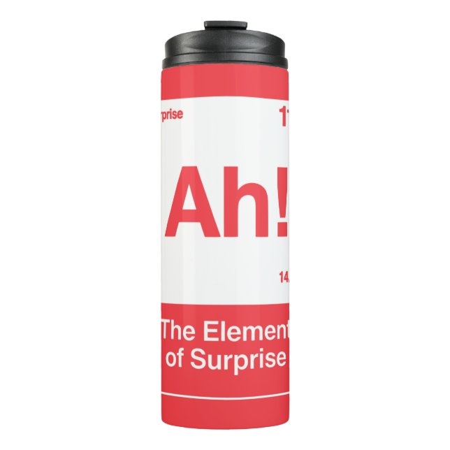 Bouteilles Isothermes Ah L'Élément De Surprise - Chimie Drôle  (Devant)