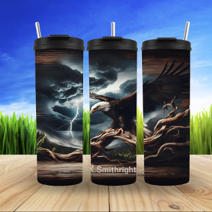 Bouteilles Isothermes Aigle avant la foudre orage ciel