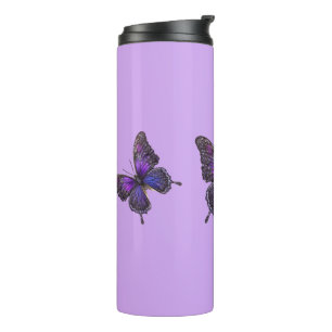 Bouteilles Isothermes Ailes rides : Papillon pourpre