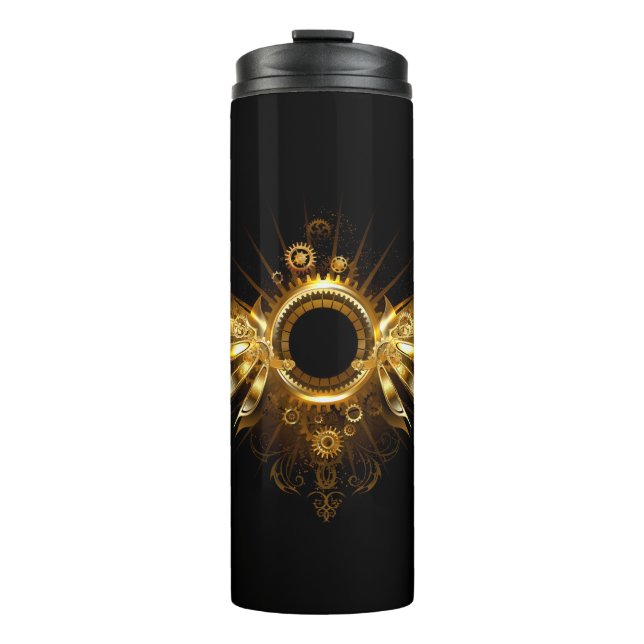 Bouteilles Isothermes Ailes steampunk (Devant)