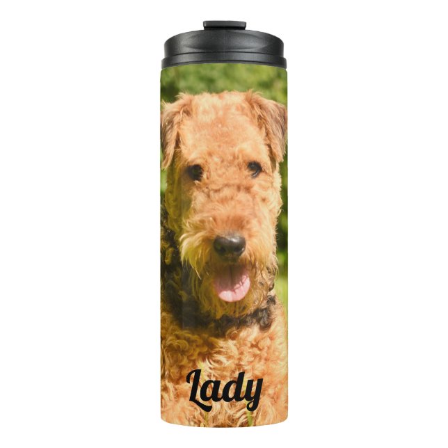 Bouteilles Isothermes Airedale Terrier Chien chiot (Devant)
