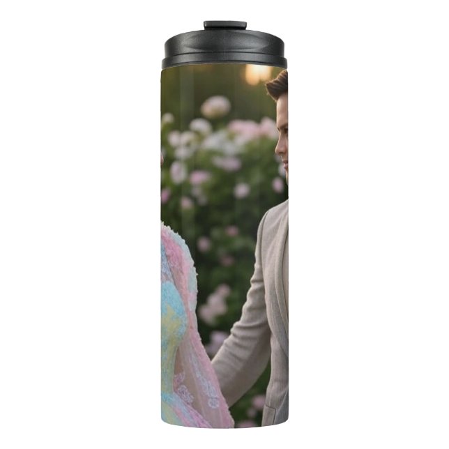 Bouteilles Isothermes Ajouter une photo de mariage Personnaliser (Devant)