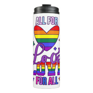 Bouteilles Isothermes All For Love Love For All - LGBTQ+ Pride