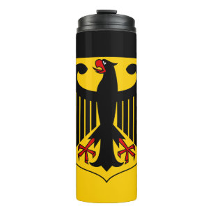 Bouteilles Isothermes Allemagne Travel Mug, drapeau patriotique allemand