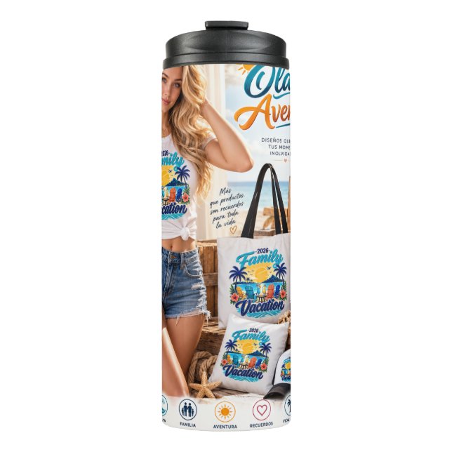 Bouteilles Isothermes Alma de Verano  (Devant)