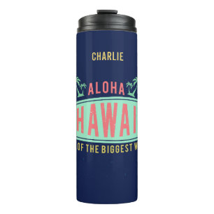 Bouteilles Isothermes Aloha culbuteur nommé fait sur commande de surfer