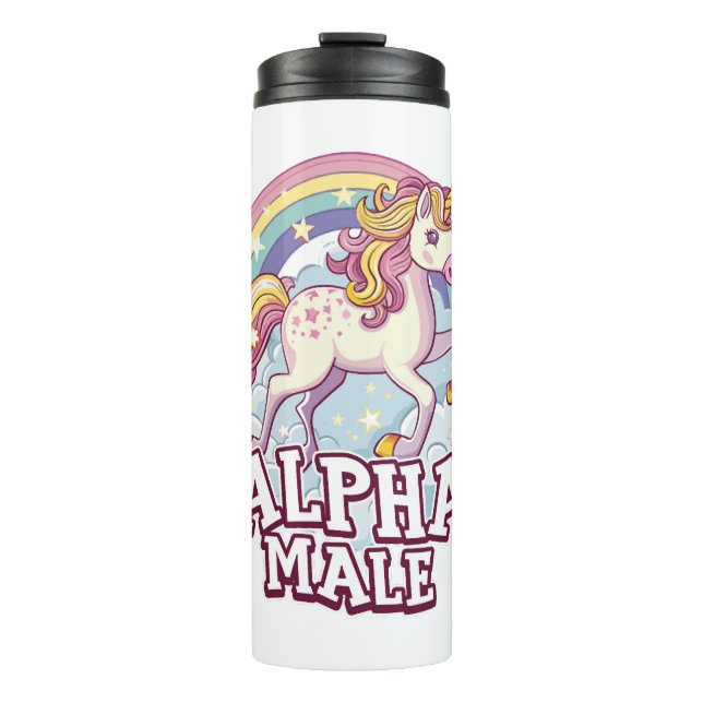Bouteilles Isothermes Alpha Homme Unicorne (Devant)