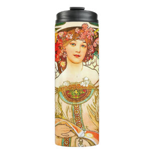 Bouteilles Isothermes Alphonse Mucha Art Nouveau Daydream