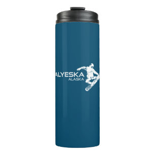 Bouteilles Isothermes Alyeska Alaska Snowboardeur