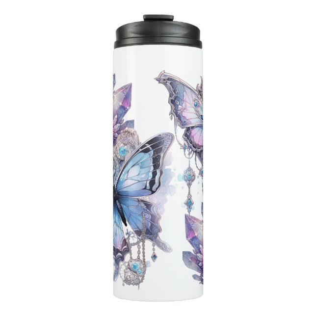 Bouteilles Isothermes Amas de quartz pastel (Devant)