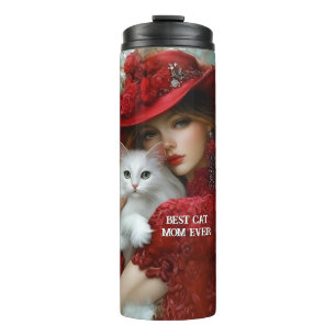 Bouteilles Isothermes Amateur de chat élégant et beau