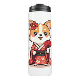 Bouteilles Isothermes Amateur de chien corgi geisha gallois
