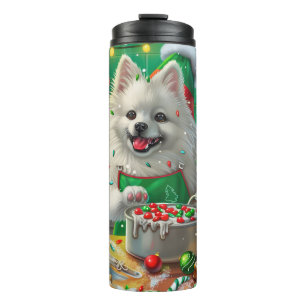 Bouteilles Isothermes American Eskimo Gîtes : Noël festif