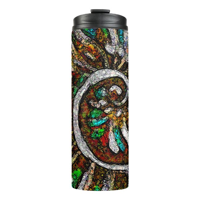 Bouteilles Isothermes Ammonite Abstraite (Devant)
