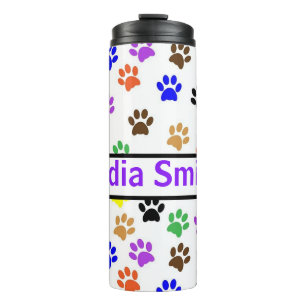 Bouteilles Isothermes Amoureux des chiens personnalisé boisson tumbler