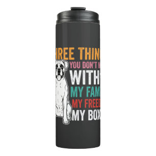 Bouteilles Isothermes Amoureux du chien de la famille Boxer Freedom