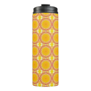 Bouteilles Isothermes Amusant avec orange et rouge