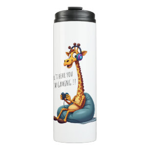 Bouteilles Isothermes Amusant Joueur Giraffe Jeu Pour Garçons Homme Jeu