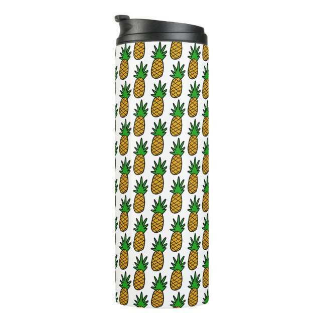 Bouteilles Isothermes Ananas (Tourné sur la droite)