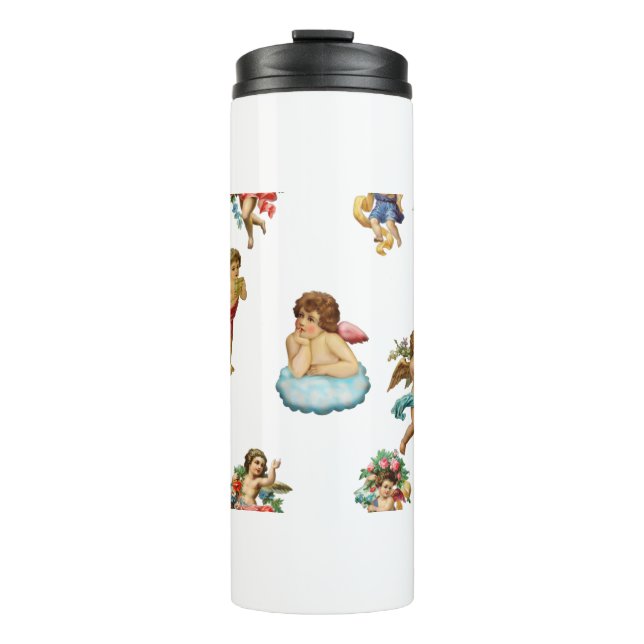 Bouteilles Isothermes ange cherub antique (Devant)