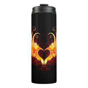 Bouteilles Isothermes Angel Fire Heart with Wings