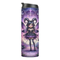 Angelina Purple Gothic Fairy Scorpion Horns Zodiaq