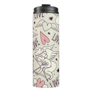Bouteilles Isothermes Angels, Saint Valentin, motif d'amour.