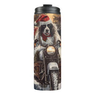 Bouteilles Isothermes Anglais Setter Chien équitation Moto Noël